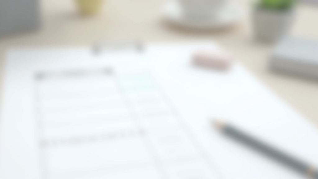 Rozpočtový plán s tužkou a radiačkou, která znázorňuje opravu a přizpůsobení plánu