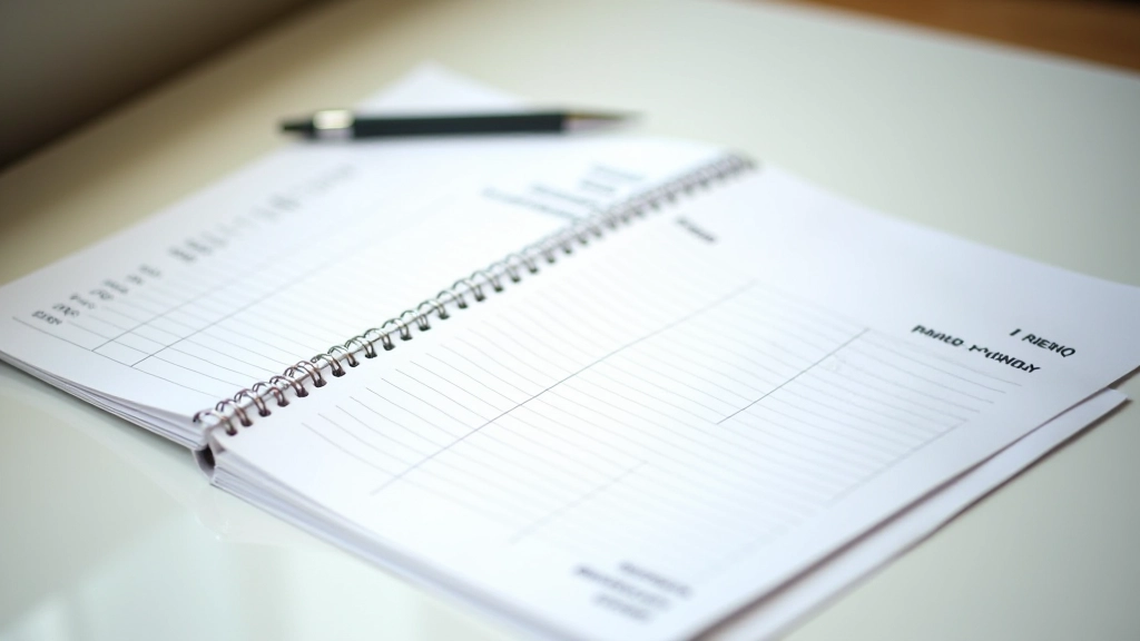 Přehledný přepis s rozdělenými kategoriemi výdajů a částkami pro spořeníí